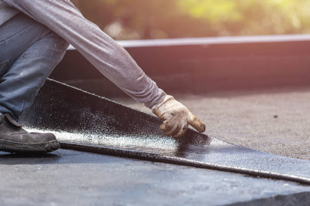 Professional Emergency Waterproofing technician working in Caneadea, NY